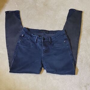 Size 6, ROCK & REPUBLIC two-tone denim jeans